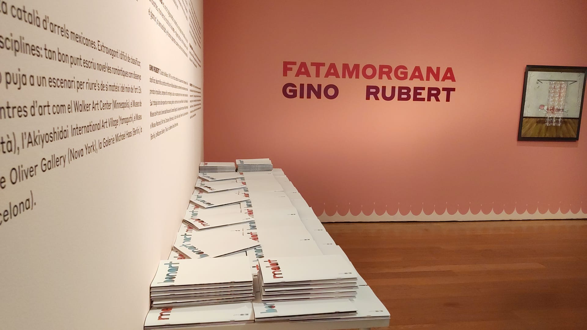 VISITA A L\'EXPOSICIÓ “FATA MORGANA” DE GINO RUBERT