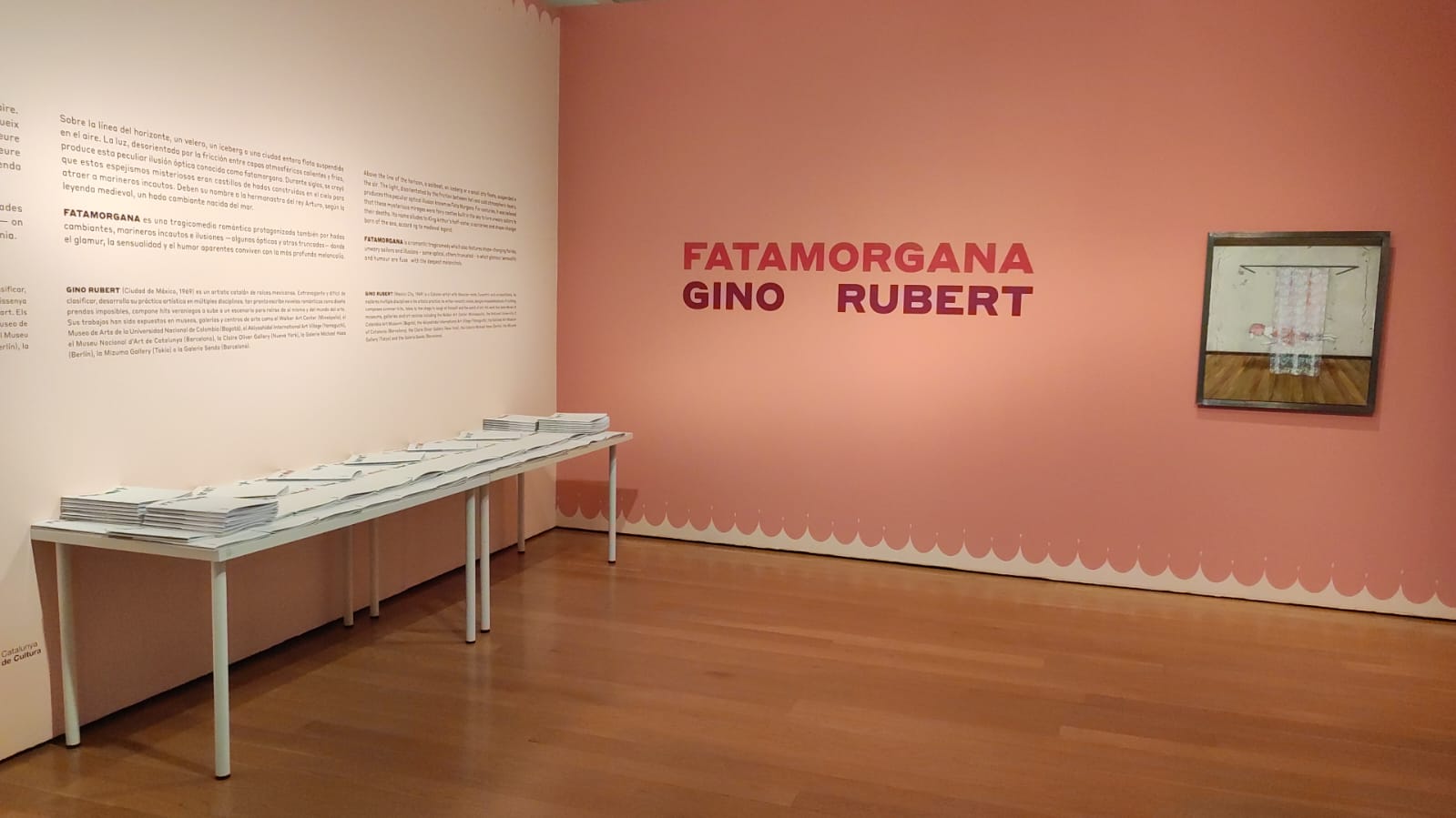 VISITA A L\'EXPOSICIÓ “FATA MORGANA” DE GINO RUBERT