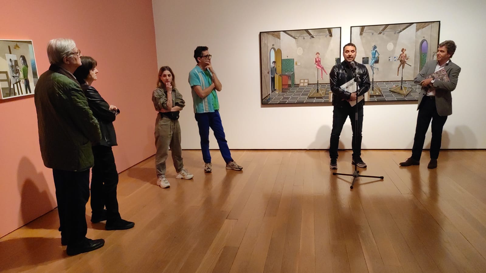 VISITA A L\'EXPOSICIÓ “FATA MORGANA” DE GINO RUBERT