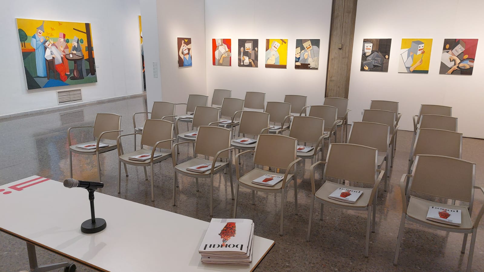 PRESENTACIÓ DEL NÚMERO 199 DE LA REVISTA BONART A LA FACTORIA CULTURAL DE TERRASSA