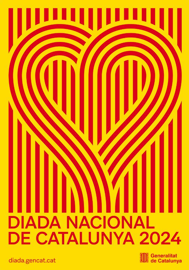 Sergi Delgado diseña la imagen de la Diada 2024