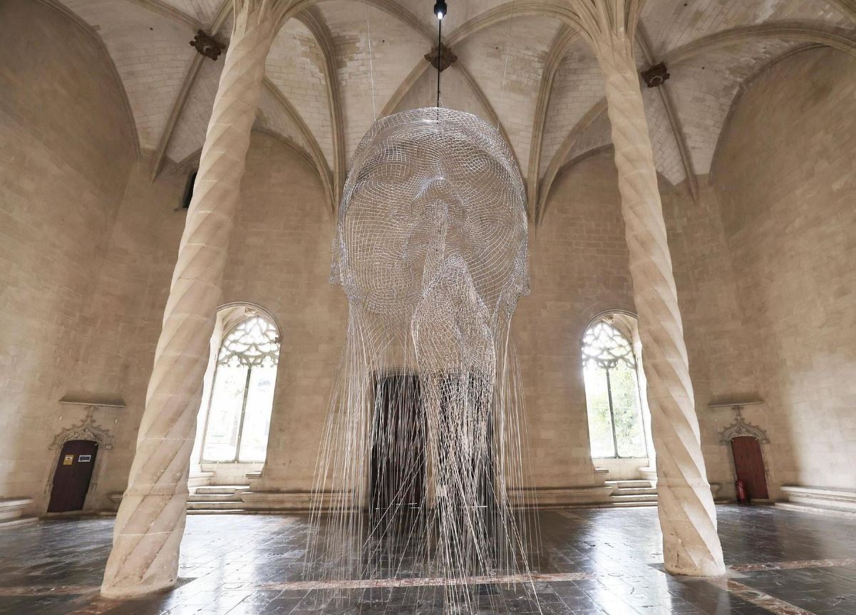 Jaume Plensa at the Llotja de Palma