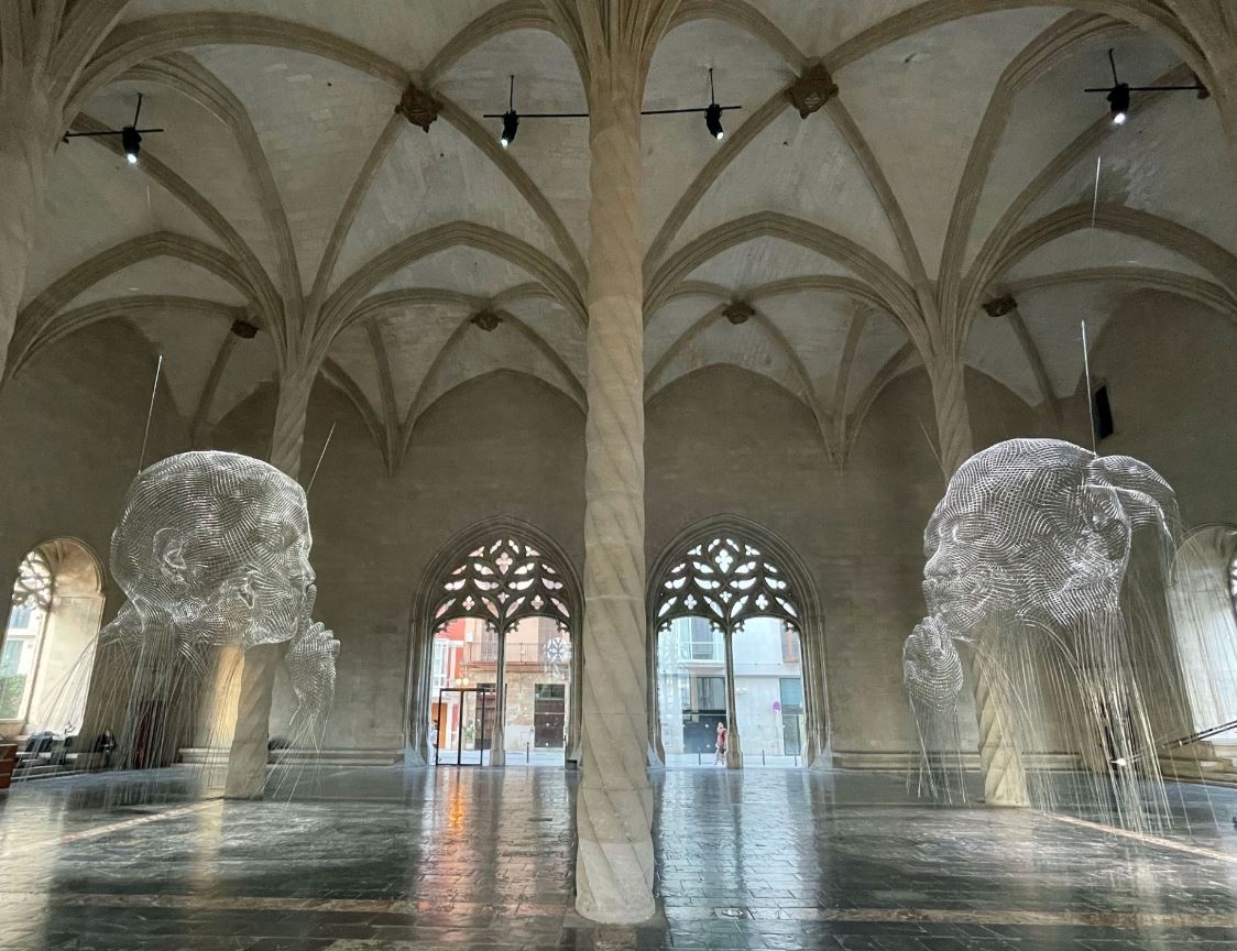 Jaume Plensa a la Llotja de Palma